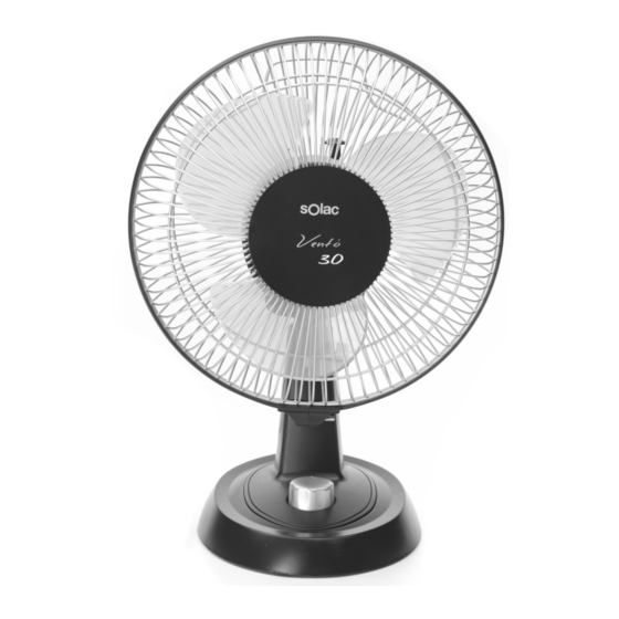 SOLAC VT8805 Instructions For Use Manual