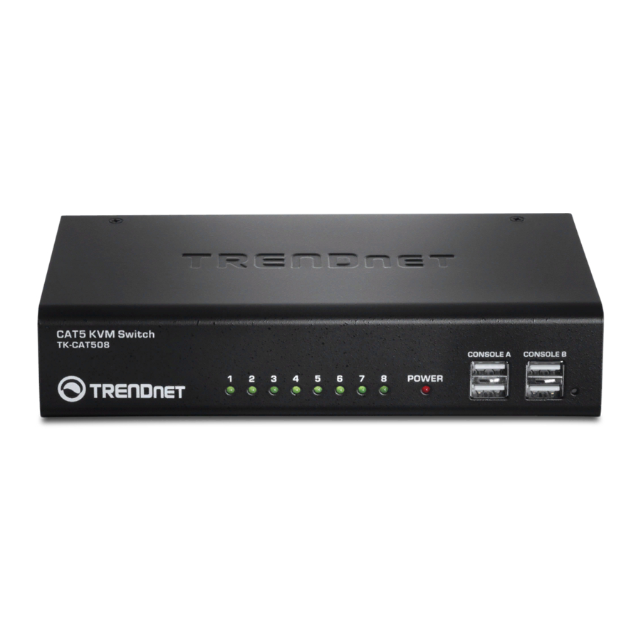TRENDnet TK-CAT508 Firmware Upgrade Procedure