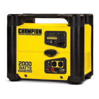 Champion Global Power Equipment 100455 Operator's Manual