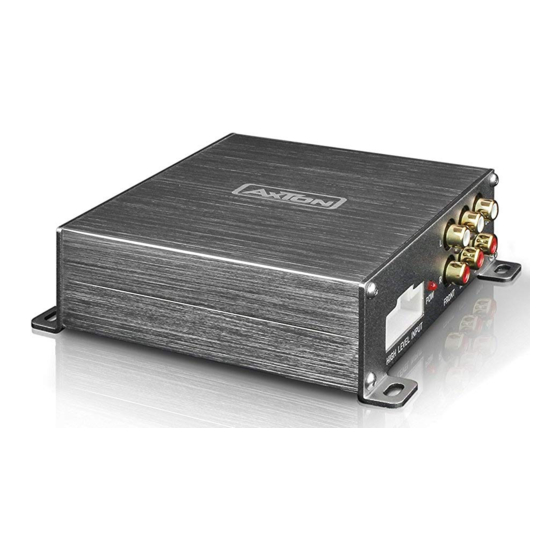 AXTON A500DSP Installation & Operation Manual