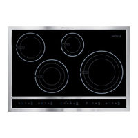 Electrolux E301C75FSS - Icon Designer Series Electric Cooktop Installation Instructions