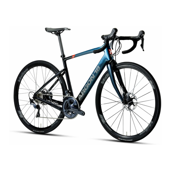 Argon 18 E-Gravel Operation Manual
