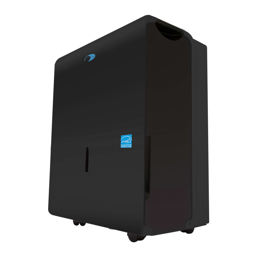 Whynter Energy Star RPD-652DB - Elite D-Series Portable Dehumidifier Manual