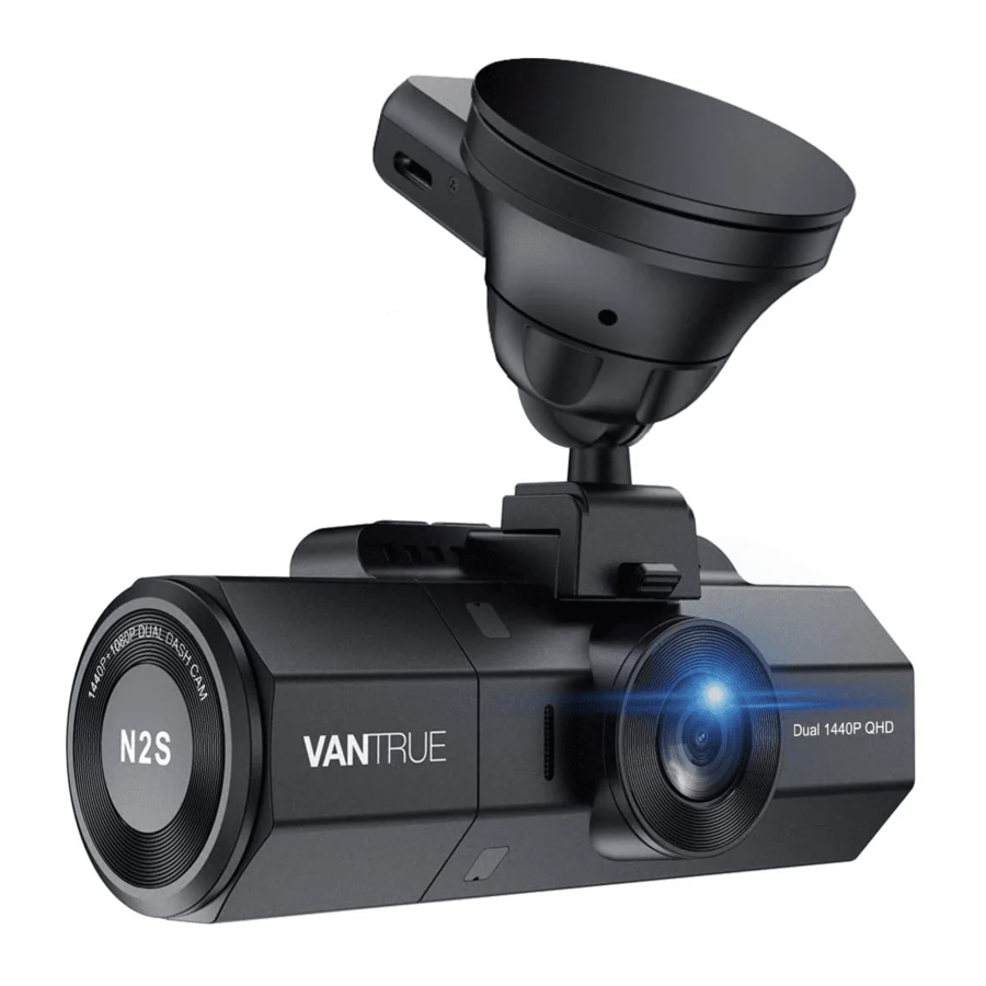 Vantrue OnDash N2S (N2S) - Dash Cam Manual
