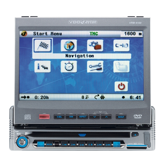 VDO MS 6100 Manuals