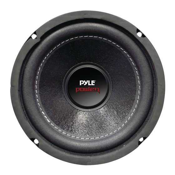 Pyle Power PLPW8D Manual