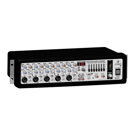Behringer Europower PMH518M Specifications