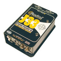 Radial Engineering J33 User Manual