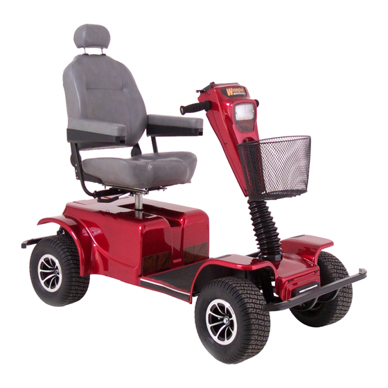 Pride Mobility Wrangler Owner's Manual