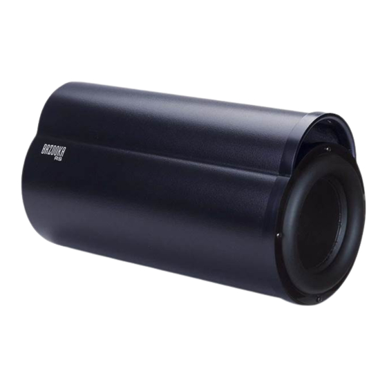 Bazooka 204RS804DV Installation Manual