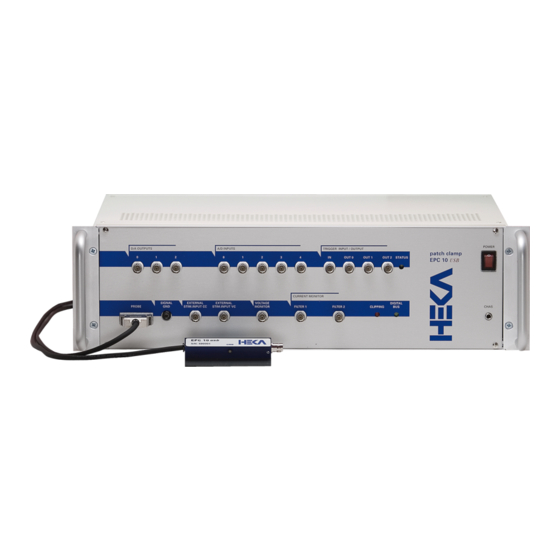 HEKA Elektronik EPC 10 USB Hardware Manual