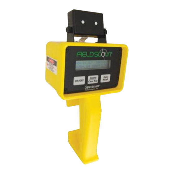 Field Scout CM 1000 Product Manual