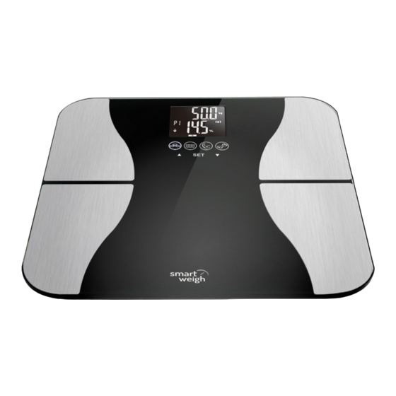 Smart Weigh Body Fat Scale Manuals