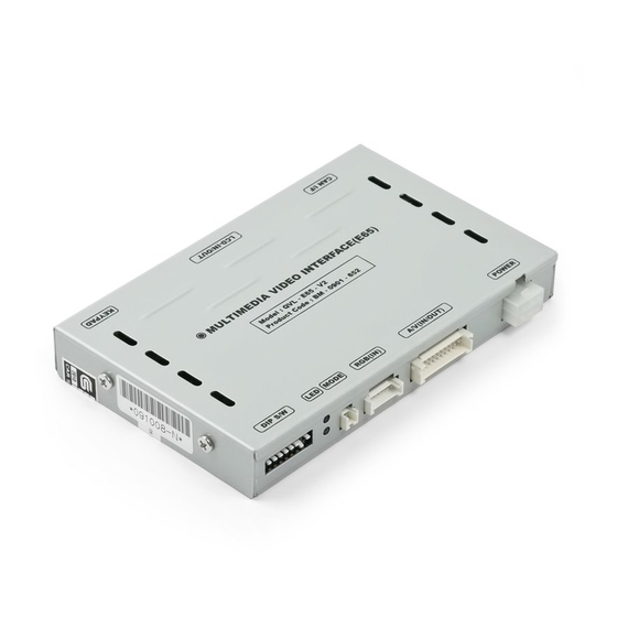 Car Solutions QVL-E65-V2 Specifications & Installation