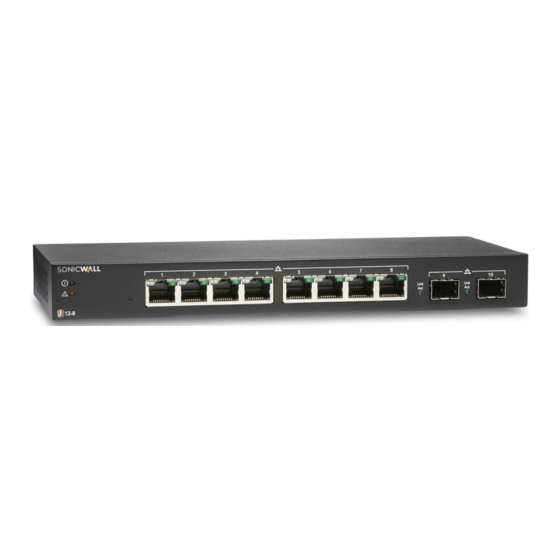 SonicWALL SWS12 Series Getting Started Manual