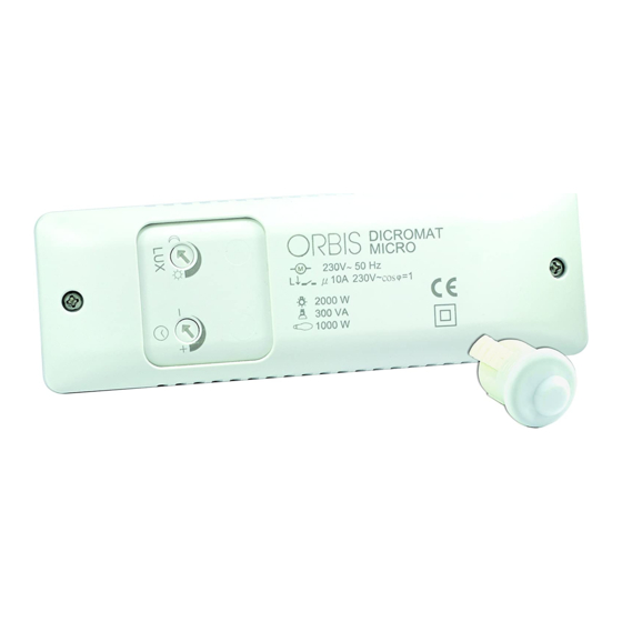 Orbis DICROMAT MICRO Instructions Of Use