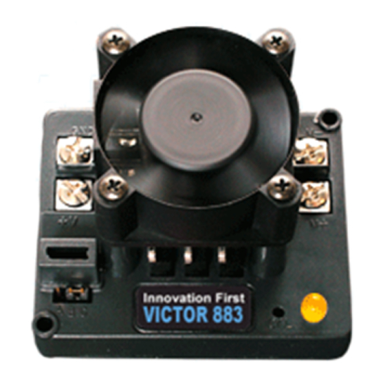 Innovation First Victor 883 User Manual