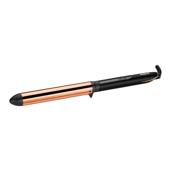 BaByliss TITANIUM BRILLIANCE 2356U Quick Start Manual