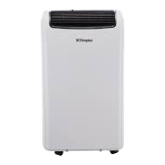 Dimplex DCP12AN Portable Air Conditioner Manuals