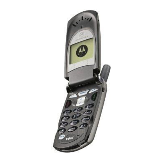Motorola V60i User Manual
