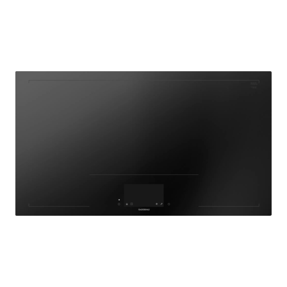 Gaggenau CX 492 Information For Use
