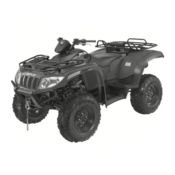 Arctic Cat 700 DIESEL Operator's Manual