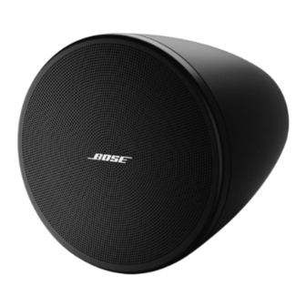 Bose DesignMax DM3P Installation Manual