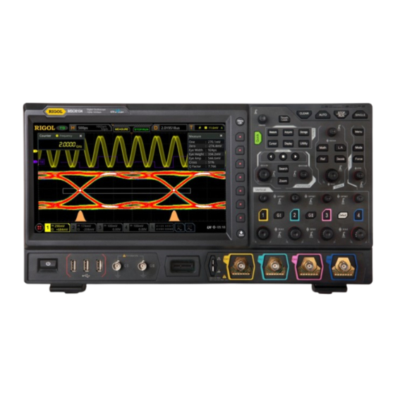 Rigol MSO8000-BND Manual