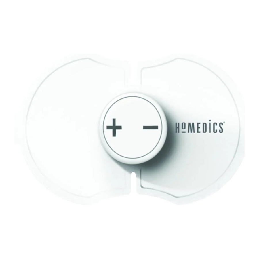 Homedics Rapid Relief HW-P100 Manual