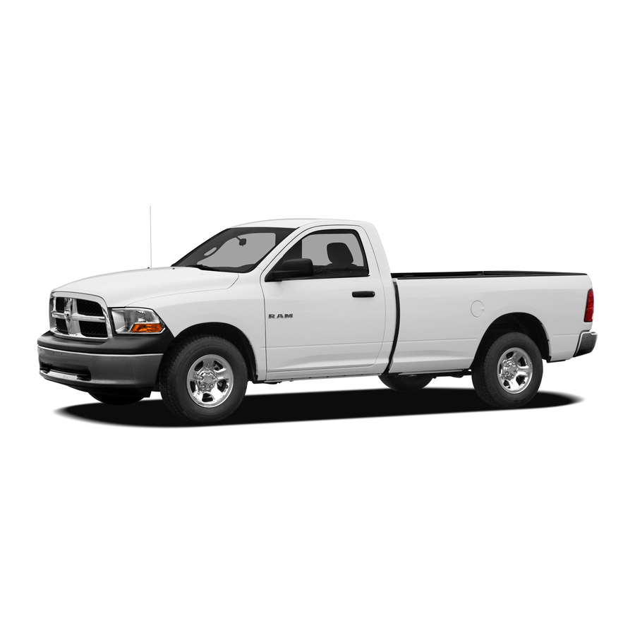 Dodge 2009 Ram 3500 Owner's Manual