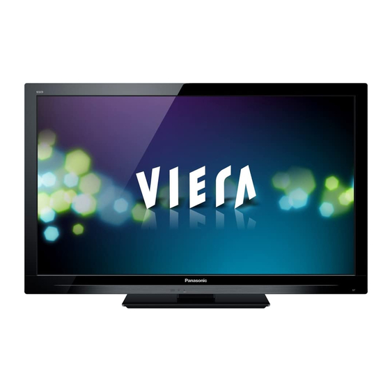Panasonic Viera TX-L42E3B Operating Instructions Manual