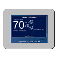 Lennox icomfort Touch Thermostat Homeowner's Manual