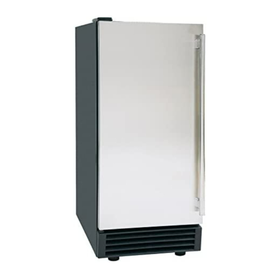 User Manuals: DUURA DI50-O Outdoor Ice Maker