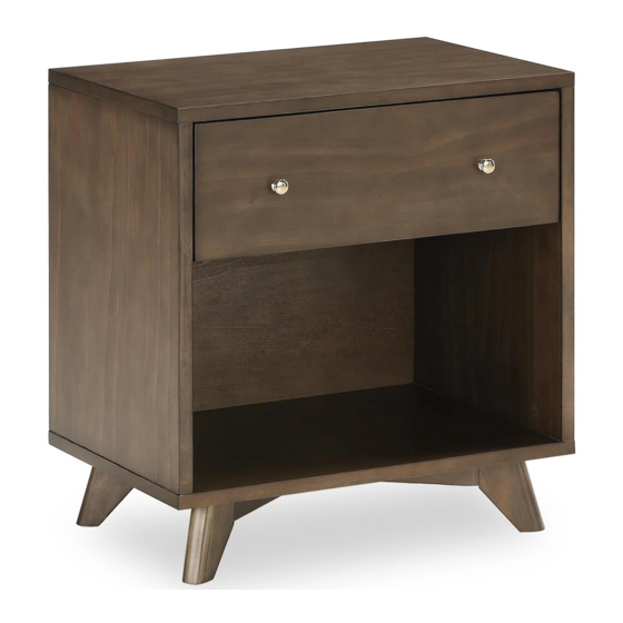 Dorel NIGHTSTAND DL8417-7 Instruction Manual