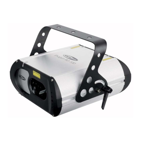 SHOWTEC Shogun DJ RG-100 Manual