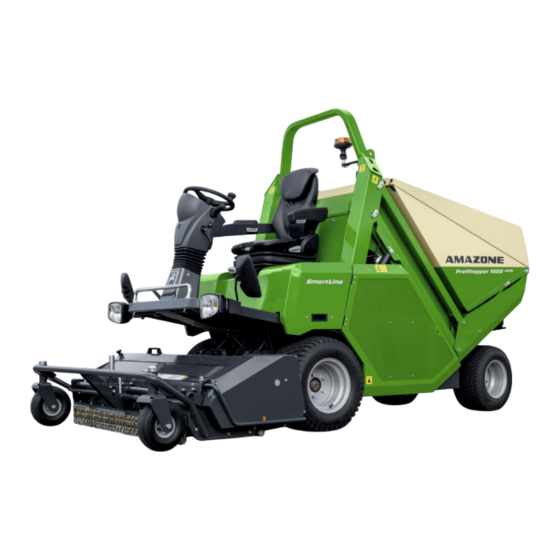 Amazone Profihopper 1500 SmartLine Operating Instructions Manual
