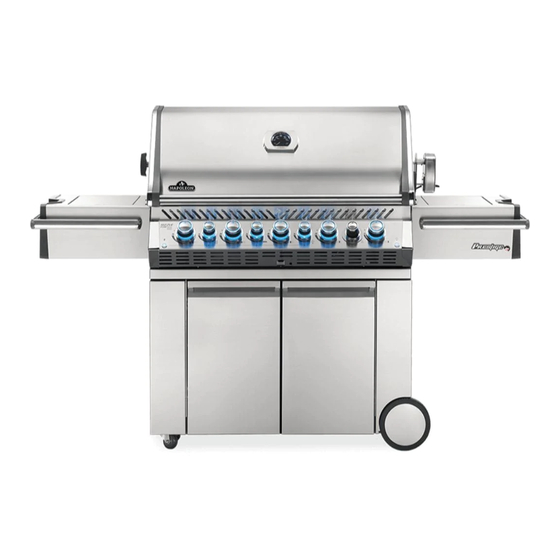 Napoleon PRESTIGE PRO665 Quick Assembly Manual