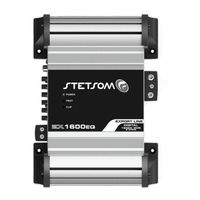 StetSom EXPORT LINE EX1600EQ Quick Start Manual