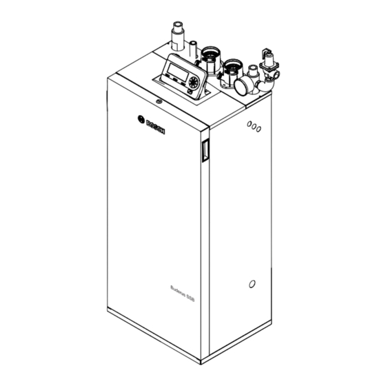 Bosch BUDERUS SSB120 Installation And Service Instructions For Contractors