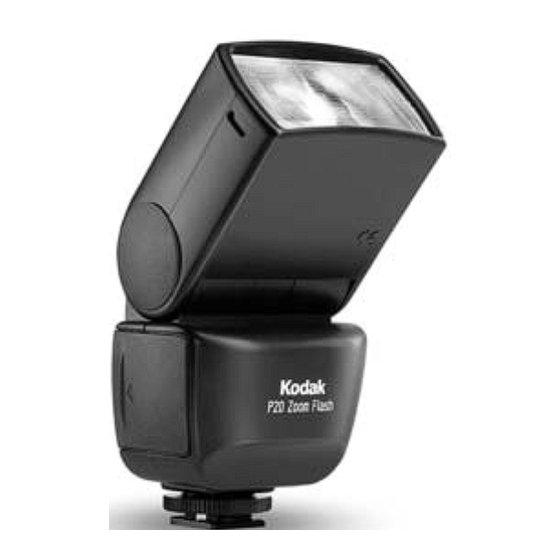 Kodak P20 ZOOM FLASH User Manual