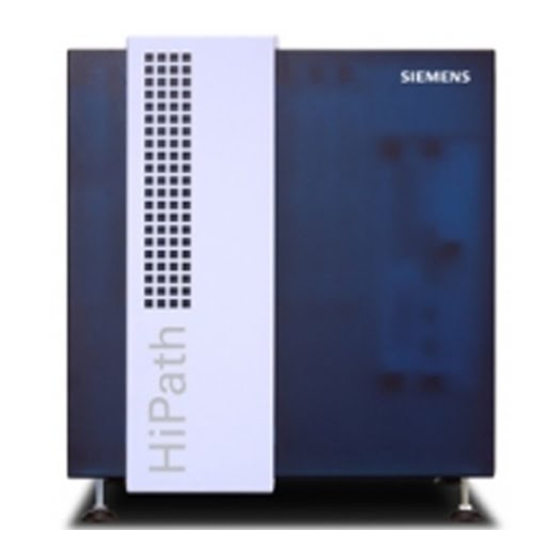 Siemens HiPath 3000 SMG Administrator's Manual