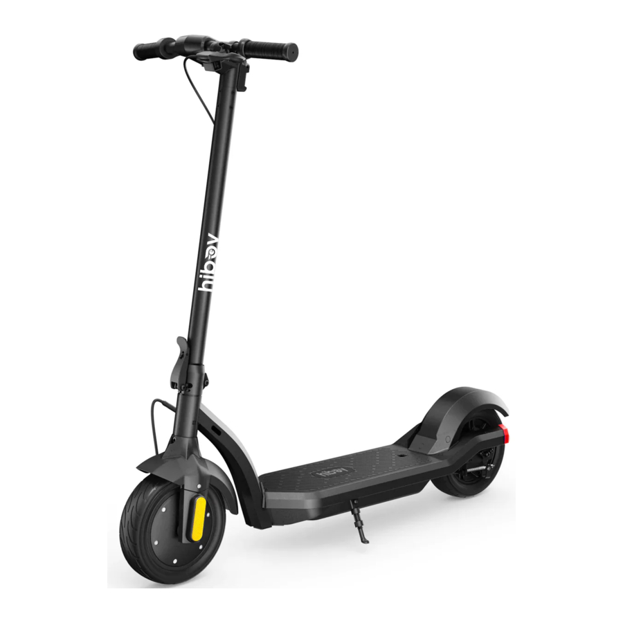 Hiboy MAX3 - Electric Scooter Manual