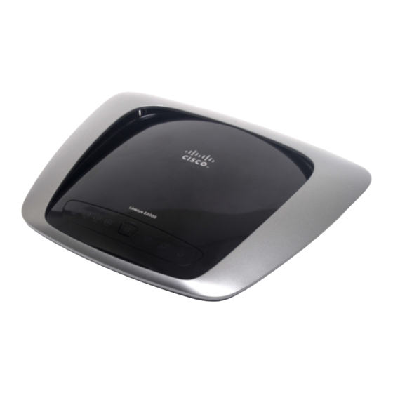 Linksys E2000 User Manual