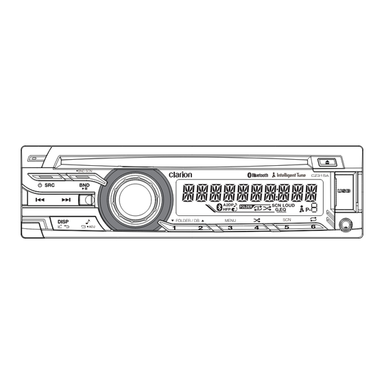 Clarion CZ21 5A Owners Manual And Installation Manual