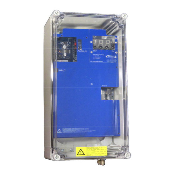 Turbo Economiser E2T User Manual