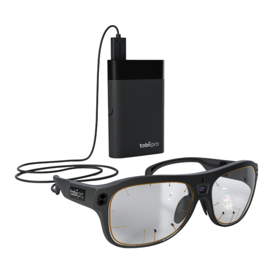 Tobii Pro Glasses 3 Quick Start Manual