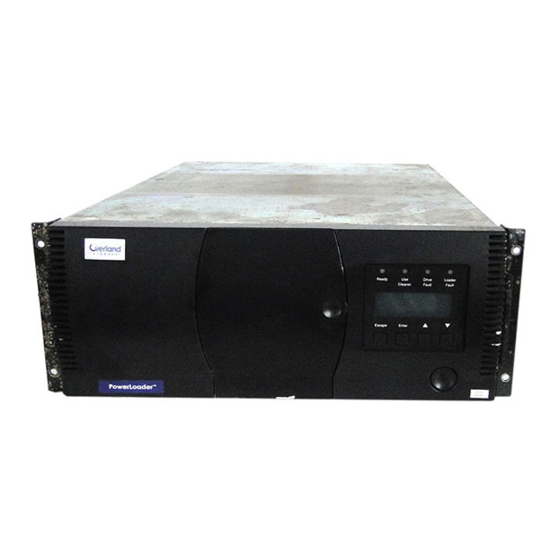 Overland Storage PowerLoader User & Installation Manual