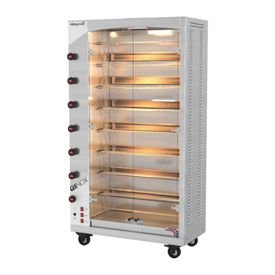 DOREGRILL Ginox GAS Series Operating Instructions Manual
