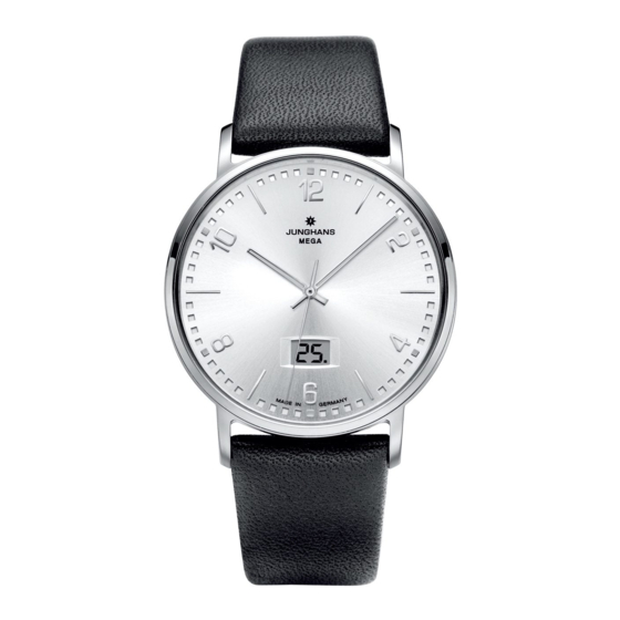 Junghans Funkwerk J615.61 Manual