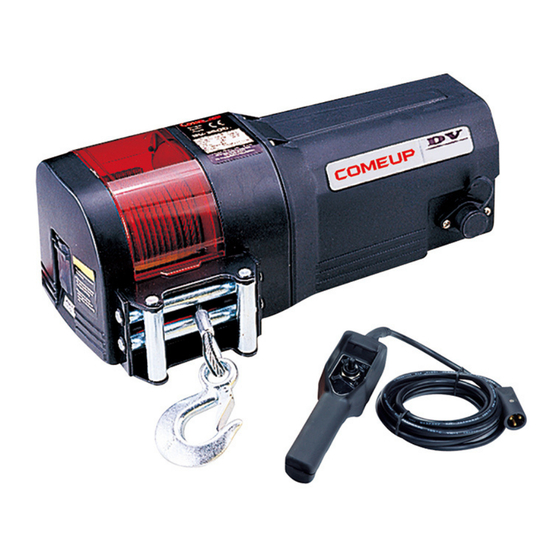 Comeup DV-2500i Instruction Manual